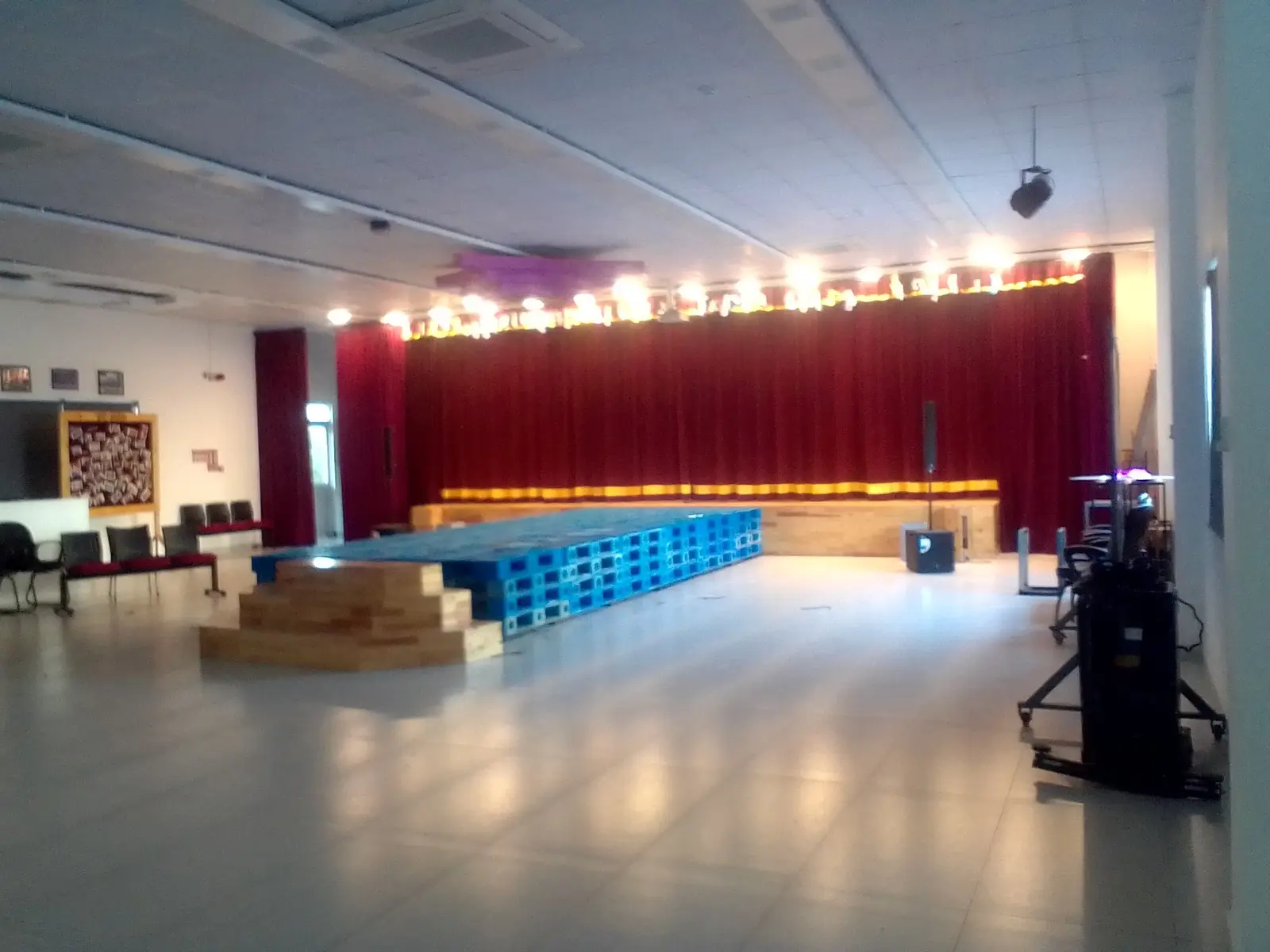 ATG Hand Care (Pvt) Ltd, Wathupitiwala, Nittambuwa — stage curtain project photograph 1
