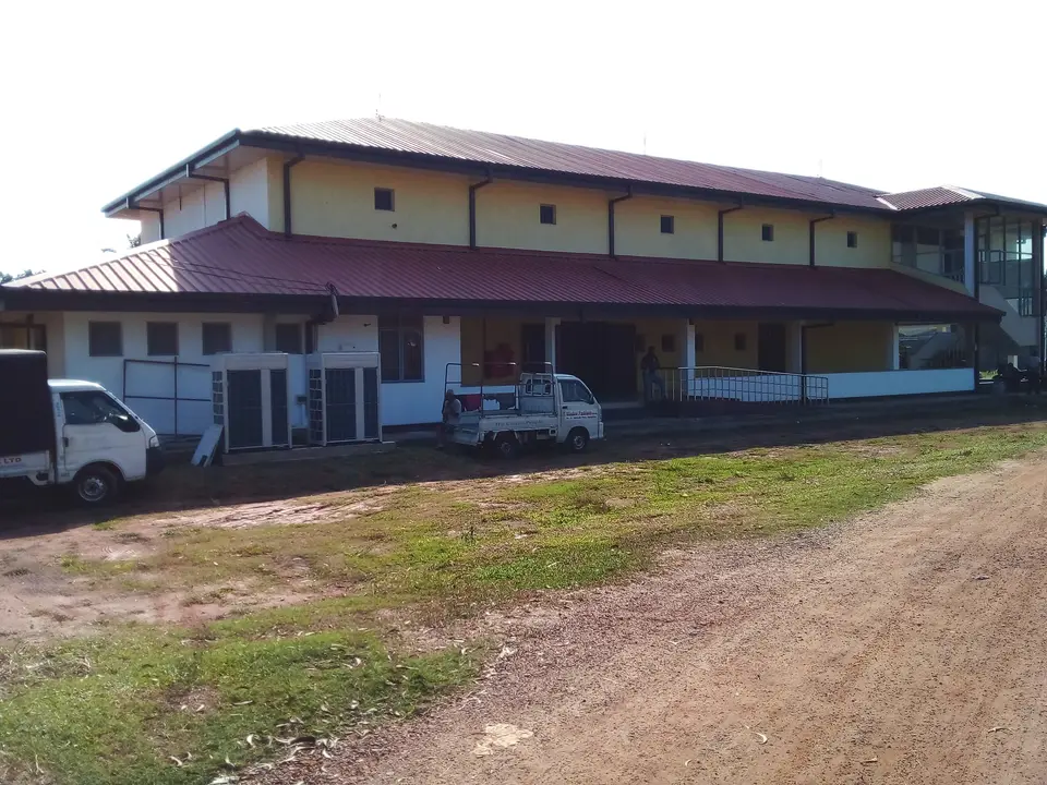 Katana Pradeshiya Sabha — stage curtain project photograph 2