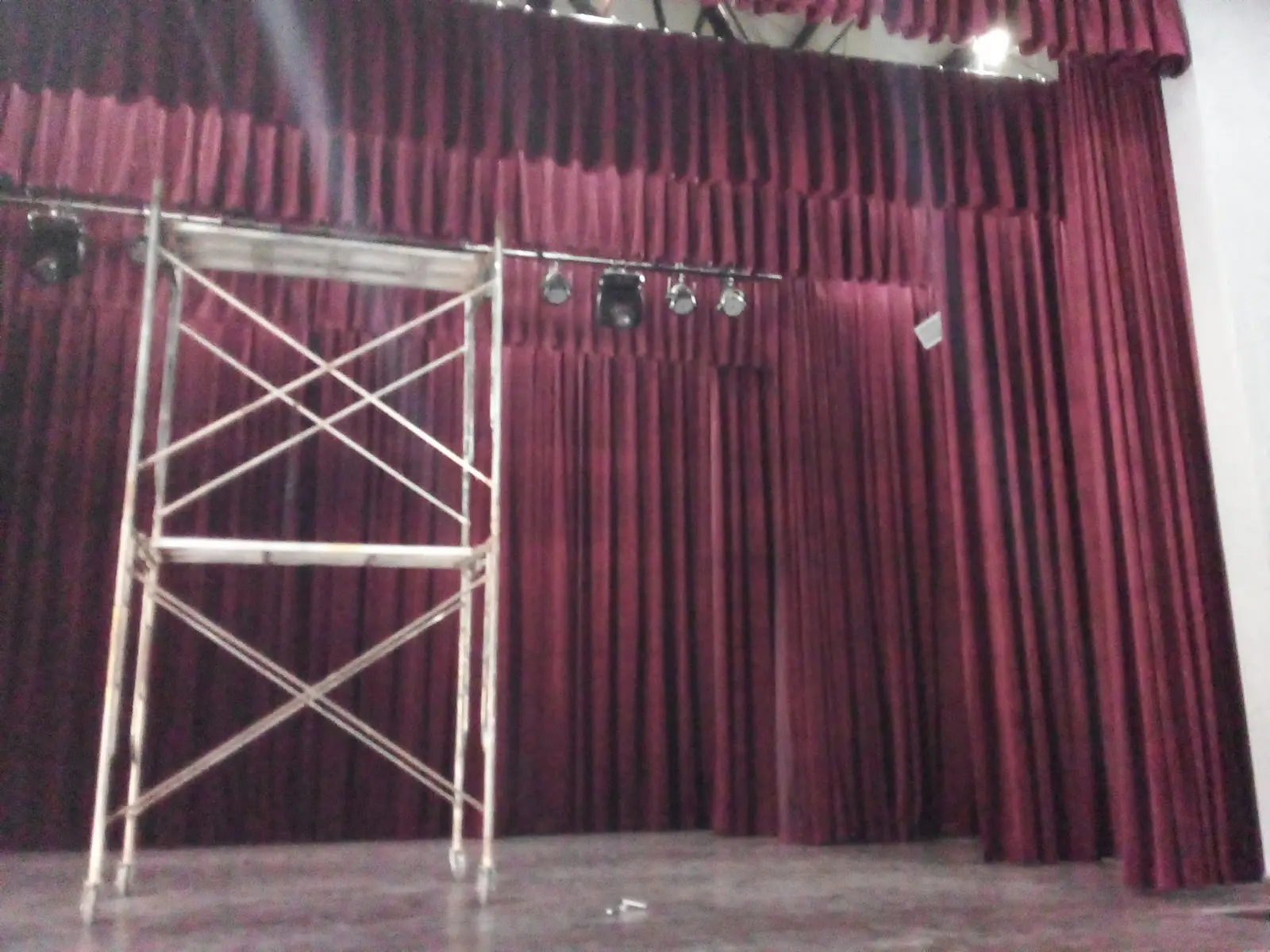 Katana Pradeshiya Sabha — stage curtain project photograph 5