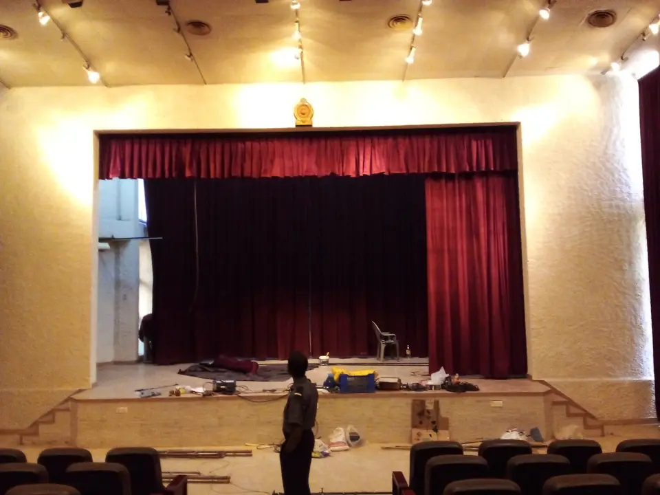 National Institute of Health Sciences — stage curtain project photograph 6