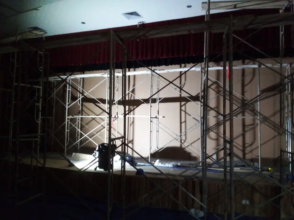 Sabaragamuwa University of Sri Lanka — stage curtain project photograph 3