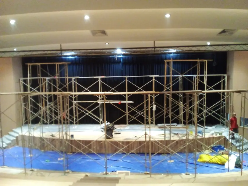 Sabaragamuwa University of Sri Lanka — stage curtain project photograph 7