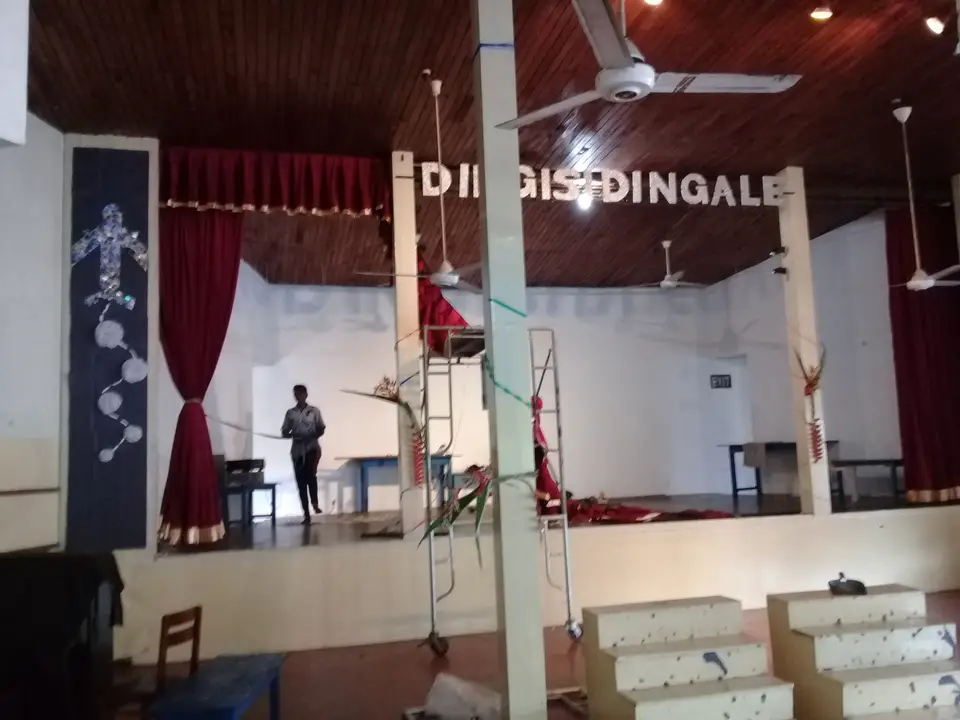 St. Mary and St. John Community Centre — stage curtain project photograph 5