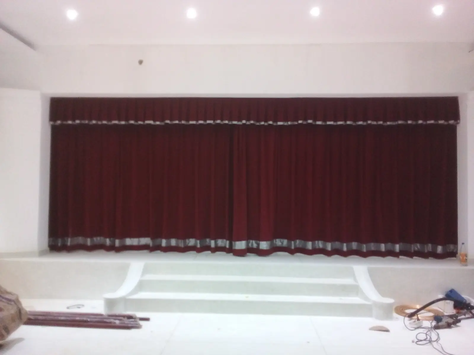 St. Mary’s Convent, Matara — stage curtain project photograph 2